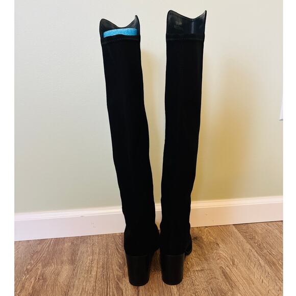 Stuart Weitzman LowJack Suede Over The Knee Boots Size 8 - Picture 4 of 11